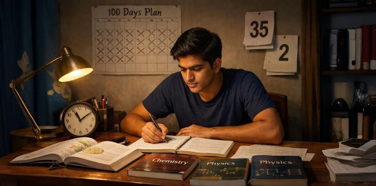 How to Revise Full Syllabus in 100 Days for NEET 2026?